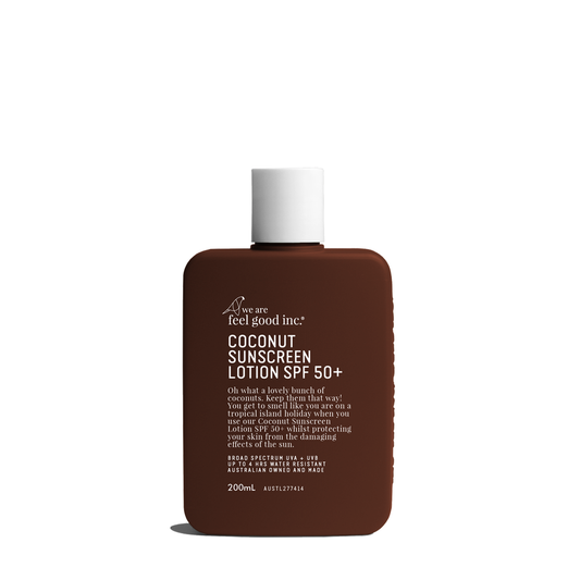 WE ARE FEEL GOOD FEEL GOOD INC. 50+ Coconut Sunscreen 200ml