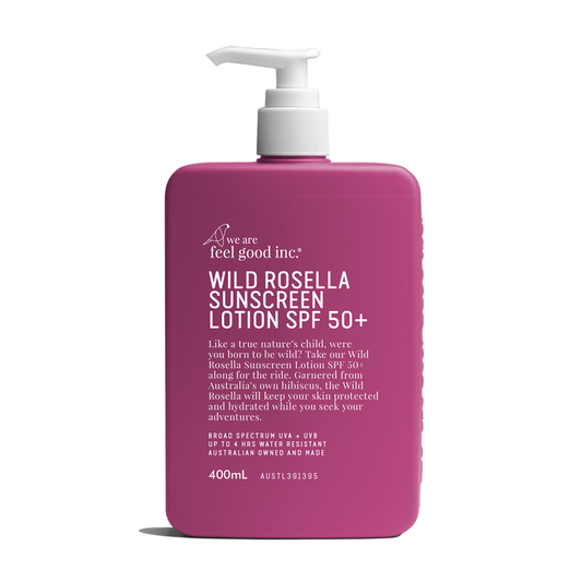 WE ARE FEEL GOOD FEEL GOOD INC. 50+ Wild Rosella Sunscreen 400ml